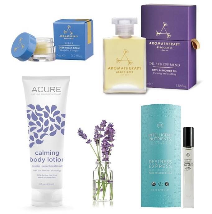 Products to help calm, relax and destress