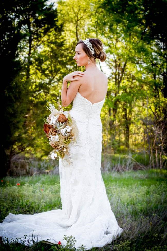 Natural Autumn Bridal Look {C.W. Photography} 3
