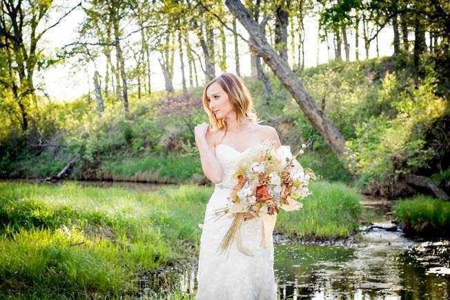 Natural Autumn Bridal Look {C.W. Photography} 7