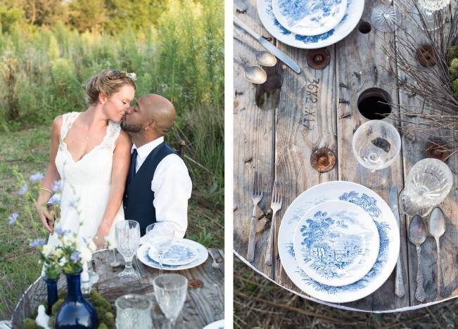 French Country Toile Inspired Anniversary Shoot 13