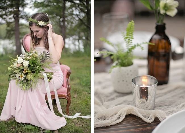 Woodsy Glamour Bridal Shoot {Bella Notte Photography} 14