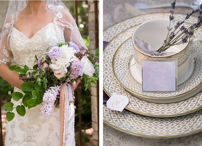 Lovely in Lilac Wedding Styled Shoot at Chandor Gardens 4