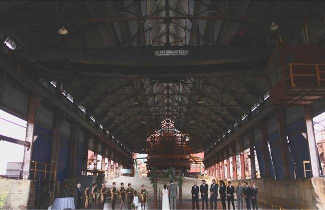 Artsy Industrial Wedding with Rustic + Vintage Details {j.woodbery photography} 13