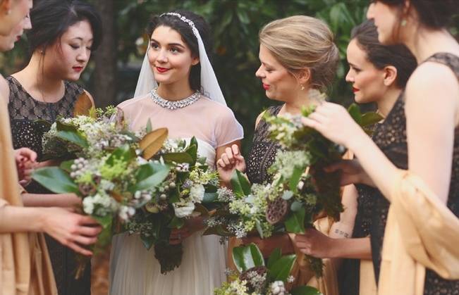 Artsy Industrial Wedding with Rustic + Vintage Details {j.woodbery photography} 9
