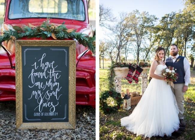 Christmas Styled Wedding Shoot {Shelly Taylor Photography} 4