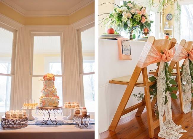 Peach + Gold Early Spring Wedding Inspiration 11