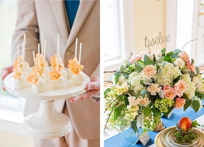 Peach + Gold Early Spring Wedding Inspiration 7