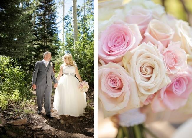 Pink + Peach Mountain Wedding at Canyons Resort {Pepper Nix Photography} 4