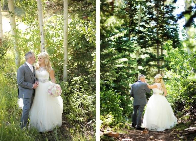 Pink + Peach Mountain Wedding at Canyons Resort {Pepper Nix Photography} 6