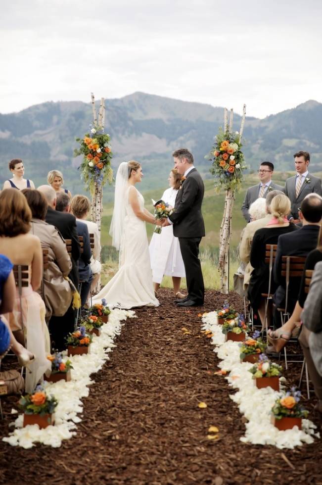 Mountain Chic Destination Wedding at Deer Valley, Utah 12