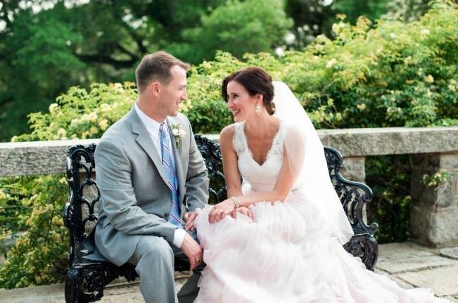 Vibrant Spring Garden Wedding Inspiration with Blush Gown 12