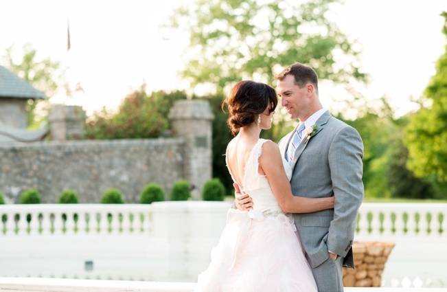 Vibrant Spring Garden Wedding Inspiration with Blush Gown 15