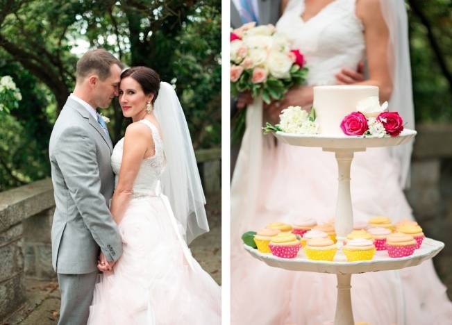 Vibrant Spring Garden Wedding Inspiration with Blush Gown 3