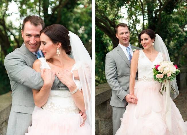 Vibrant Spring Garden Wedding Inspiration with Blush Gown 5