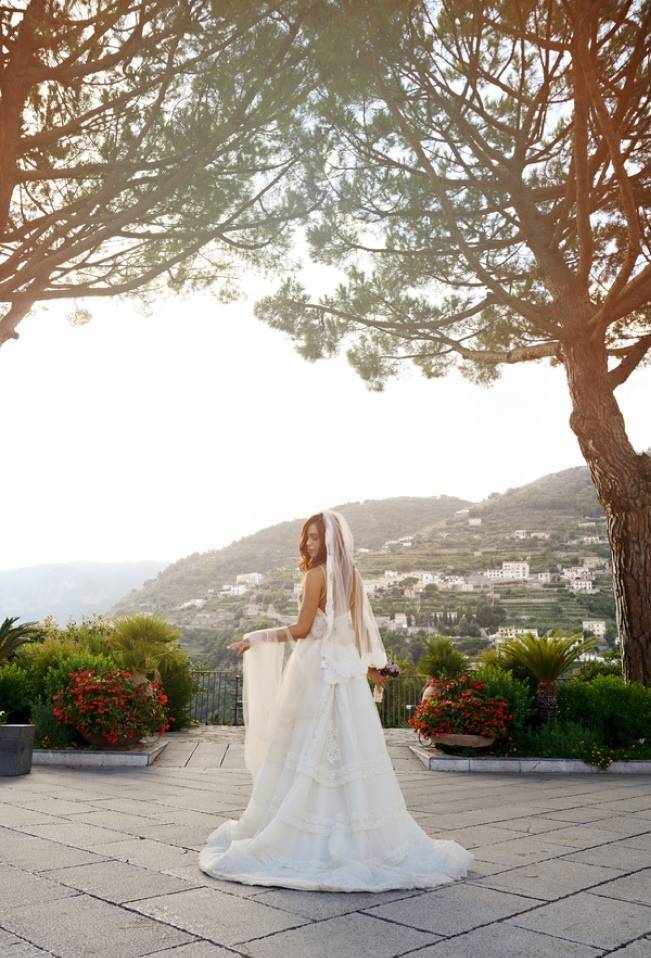 Romantic Positano, Italy Bridal Shoot 10