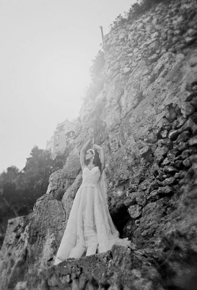 Romantic Positano, Italy Bridal Shoot 13