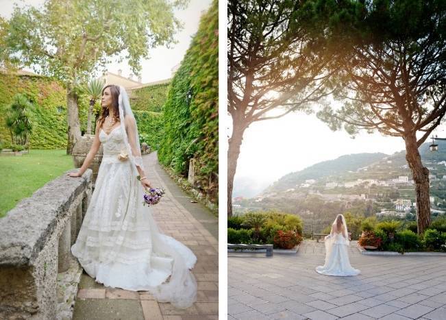 Romantic Positano, Italy Bridal Shoot 8