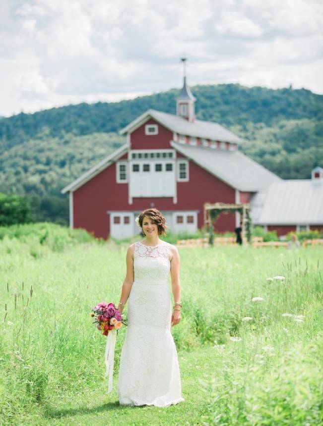 Romantic Vermont Wedding at West Monitor Barn - amy donohue photography 1