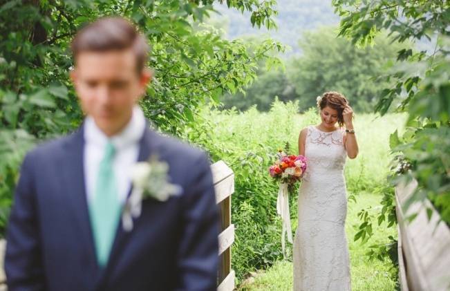 Romantic Vermont Wedding at West Monitor Barn - amy donohue photography 6