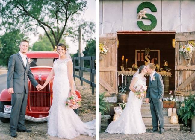 Rustic Chic Texas Barn Wedding - Stephanie Hunter Photography 16