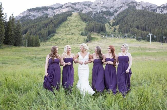 Plum & Nude Rustic Mountain Wedding - Melanie Bennett Photography 1
