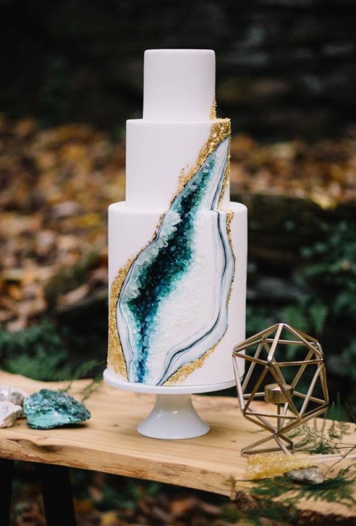 13 Classy Geode Cakes To Rock Your Dessert Table 179