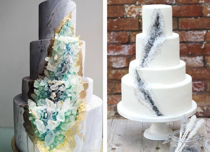 13 Classy Geode Cakes To Rock Your Dessert Table 185