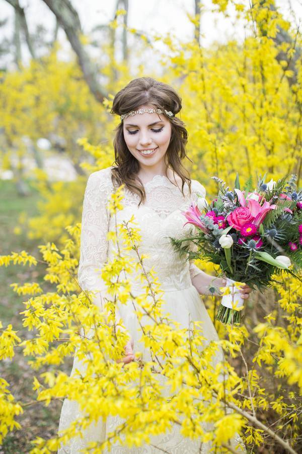 Get This Look: Blooming Floral Bridal 227