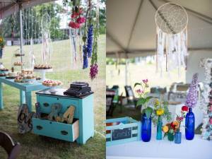 A Romantic and Eclectic Bohemian Wedding 63
