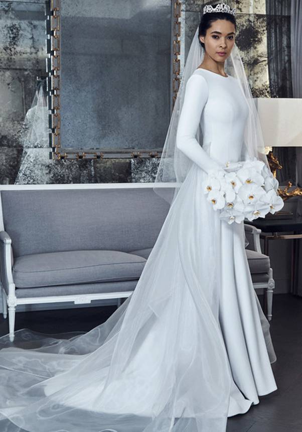 High Necked Wedding Gowns The Subtle Star Of Bridal Fashion For
