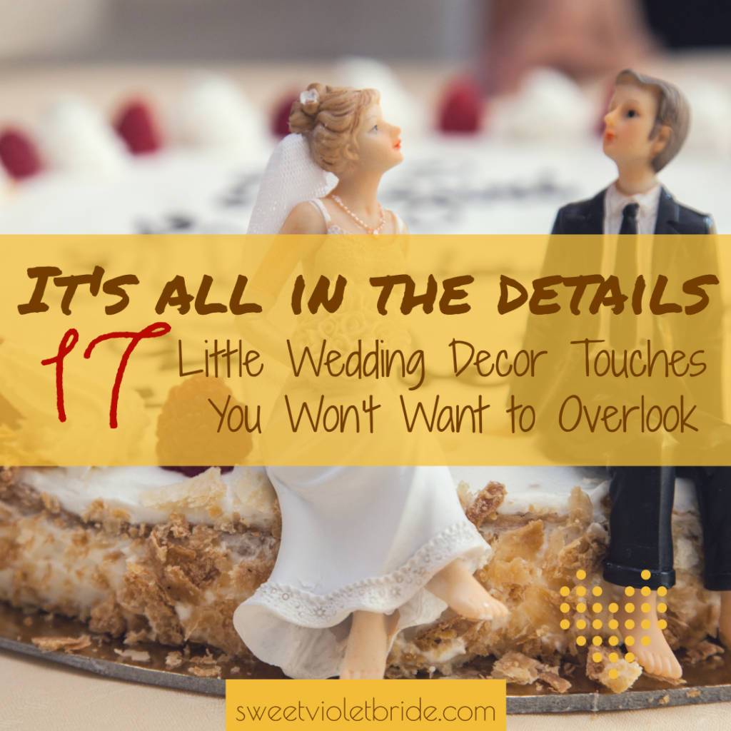 It's All in the Details: 17 Little Wedding Decor Touches You Won't Want to Overlook 38
