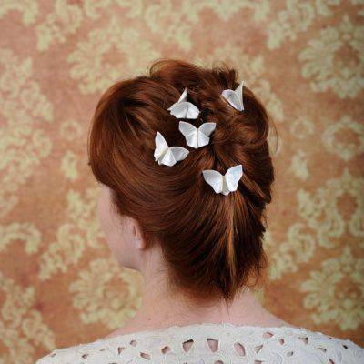 Beautiful Butterfly Hair Accessories: 4 Ideas 109