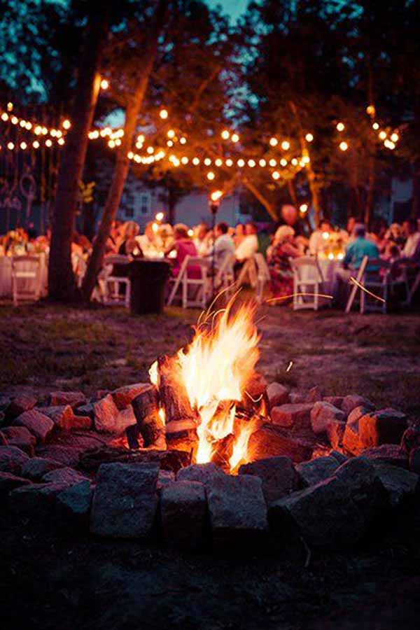 The Do's and Don'ts of Using a Fire Pit at Your Reception 79