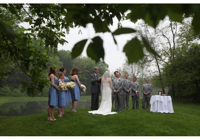 outdoor ohio wedding