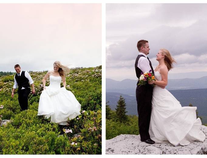 mountain summit wedding
