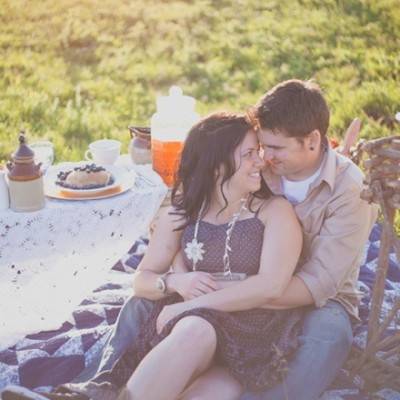 Country Breakfast Engagement by Sofia Katherine Photography