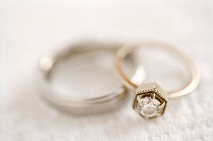 vintage gold diamond ring