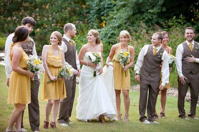 yellow wedding