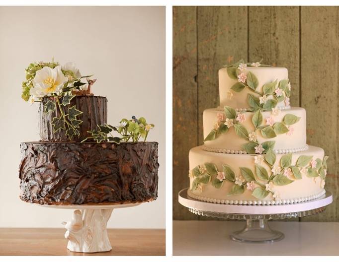 Wedding Cake Inspiration: Beautiful Botanicals 15