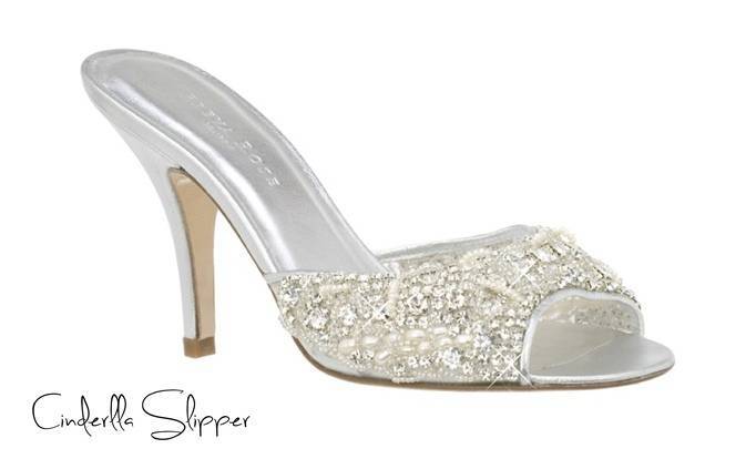 cinderella wedding shoes