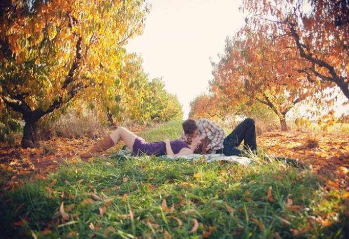 Fall Orchard Picnic Engagement from Audra Wrisley Photography 18