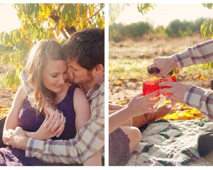 Fall Orchard Picnic Engagement from Audra Wrisley Photography 19
