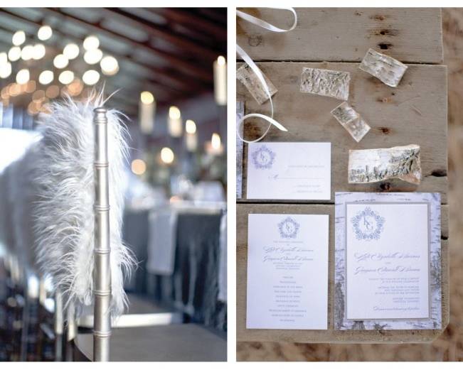 silver wedding chairs