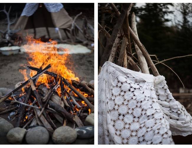 campfire romance