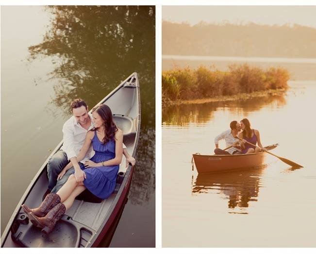 Sunset Canoe Engagement by Heirloom Collective 20