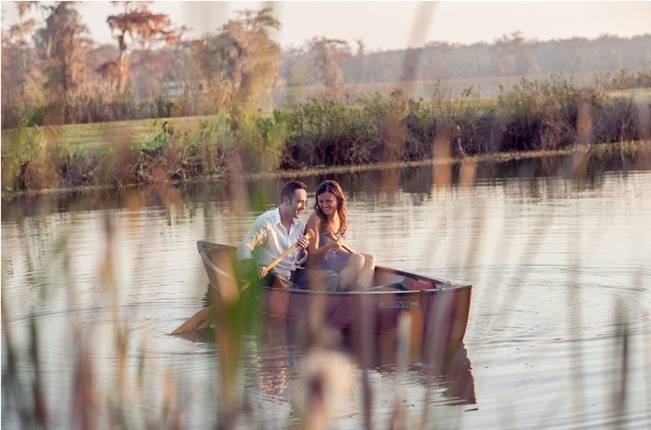 Sunset Canoe Engagement by Heirloom Collective 21