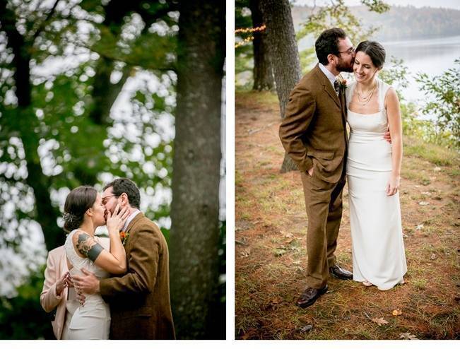 Vermont Lakeside Forest Wedding {from Ampersand Photography} 13