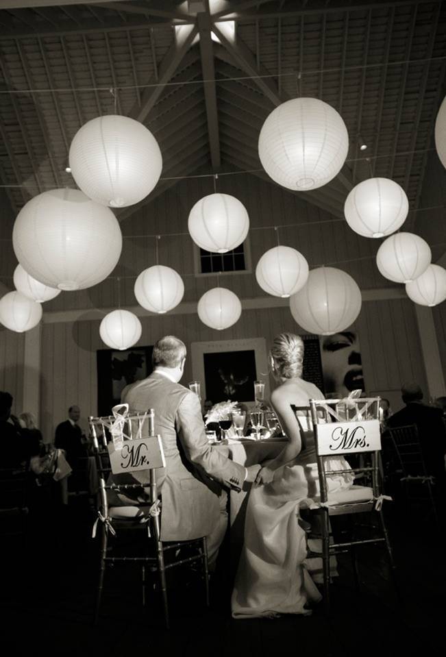 paper lantern wedding