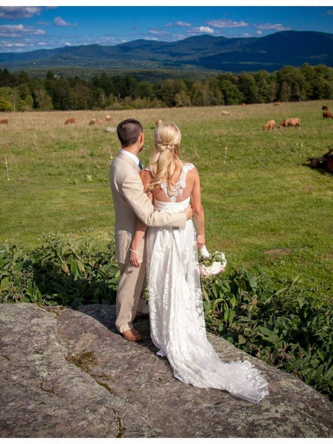 Vermont country wedding