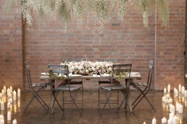 spring wedding table